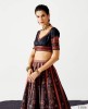 Beautiful Chinon Multicolour Digital Printed Lehenga With Duppata & Blouse